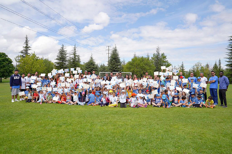 TEI YAZ SPOR OKULUNDA GÖRKEMLİ KAPANIŞ
