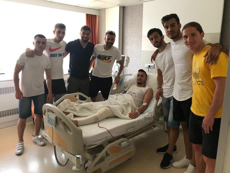 ZİYARETE GİTTİLER