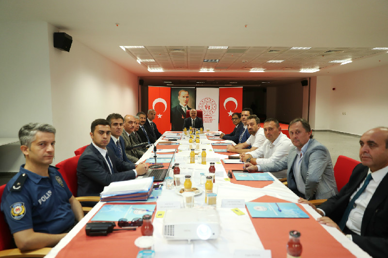 İL SPOR GÜVENLİK KURULU TOPLANDI