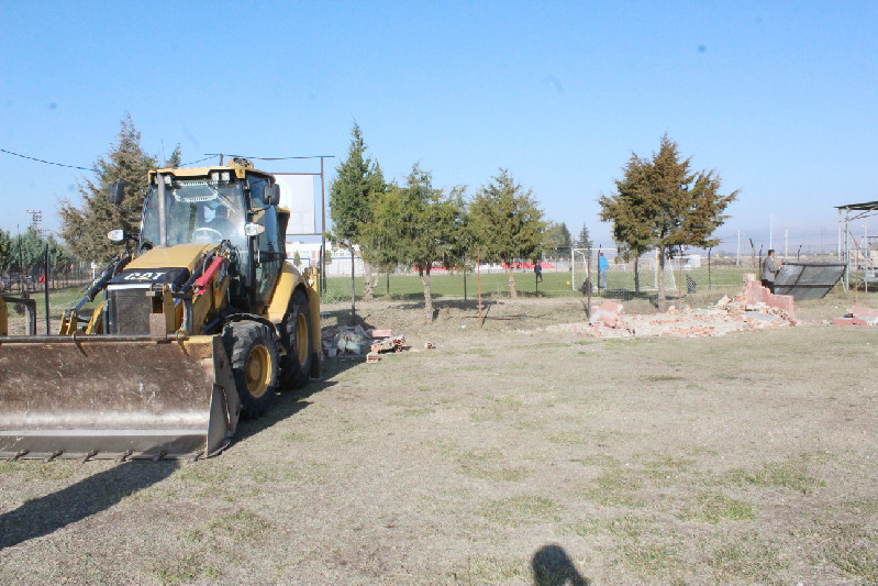 SAHALARDA ÇALIŞMALAR TAM GAZ