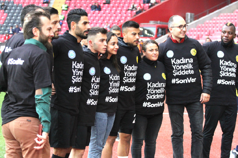 KADINA ŞİDDETE HAYIR