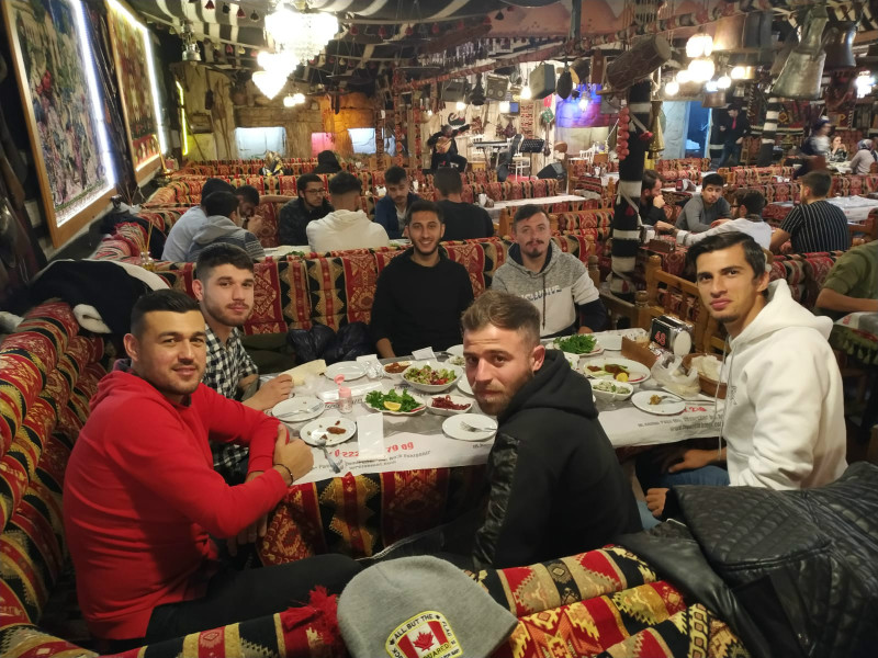 SAĞLIKSPOR CİĞERCİ AHMETDE MORAL DEPOLADI