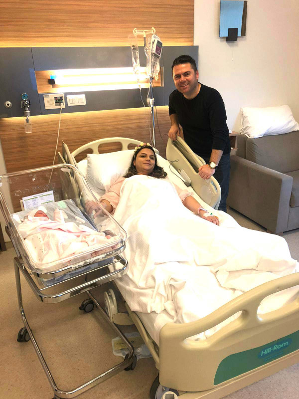 AHMET YÜCE BABA OLDU