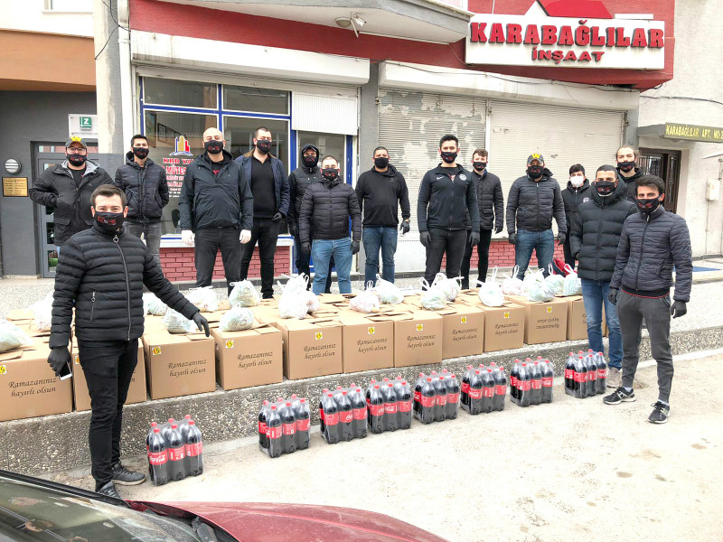 Eskişehirspor taraftarından anlamlı yardım