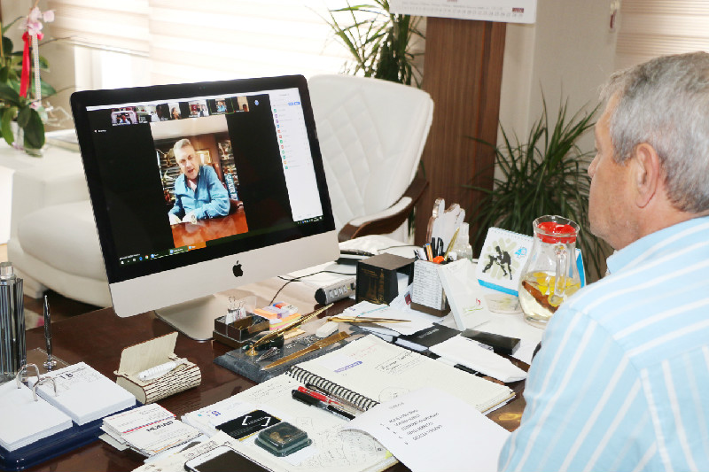 BOKS FEDERASYONU VİDEO KONFERANS  İLE TOPLANTI YAPTI