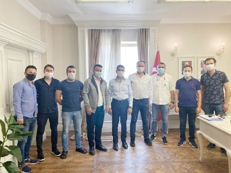 SİVRİHİSARSPORDAN YÜZÜGÜLLÜYE ZİYARET