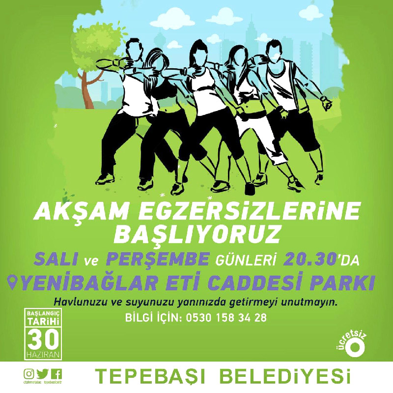 AÇIK HAVA EGZERSİZLERİ BAŞLIYOR