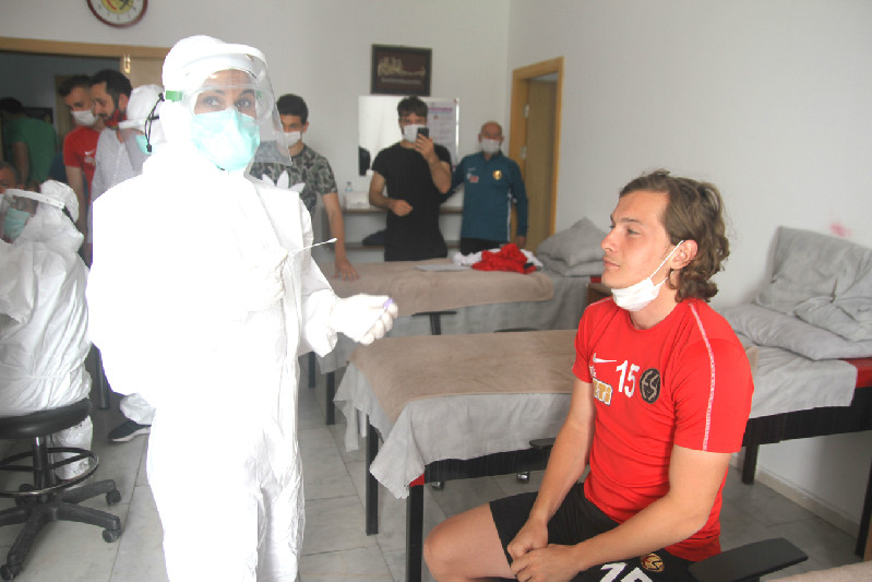 MAÇ ÖNCESİ COVİD TESTİ