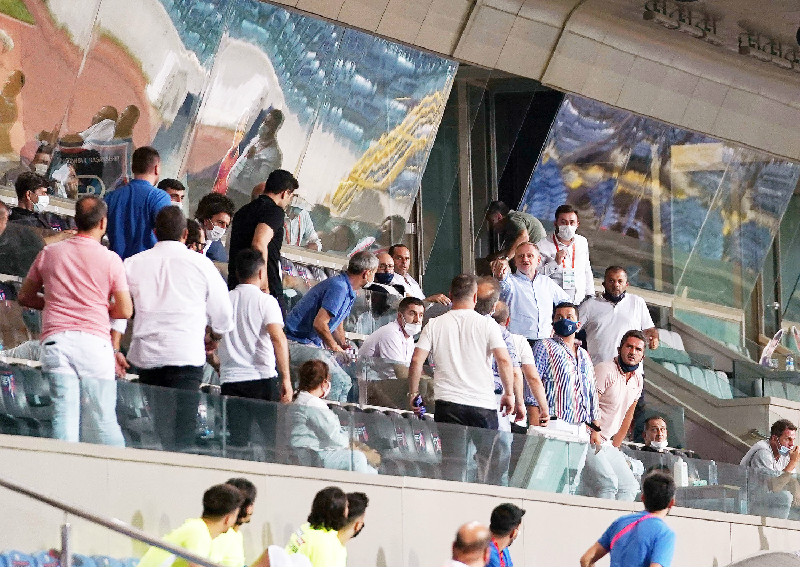 BAŞAKŞEHİR - DENİZLİSPOR MAÇINDA GERGİNLİK