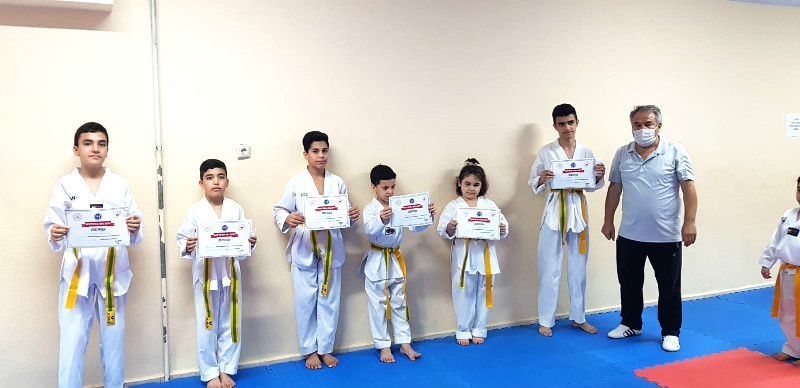 ŞAHİNSPORDA KUŞAK HEYECANI