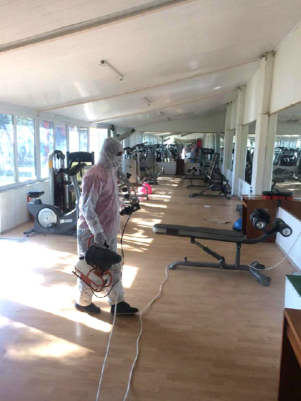 ALT YAPI DEZENFEKTE EDİLDİ