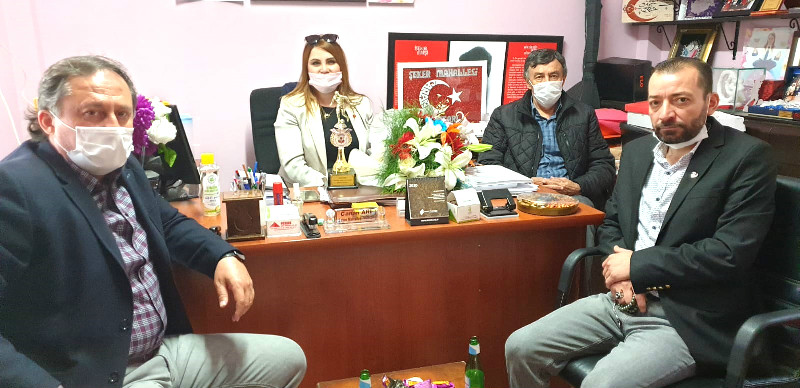 EASKFDEN SPOR KULÜBÜ BAŞKANLIĞI  YAPAN MUHTARLARA ÖZEL ZİYARET