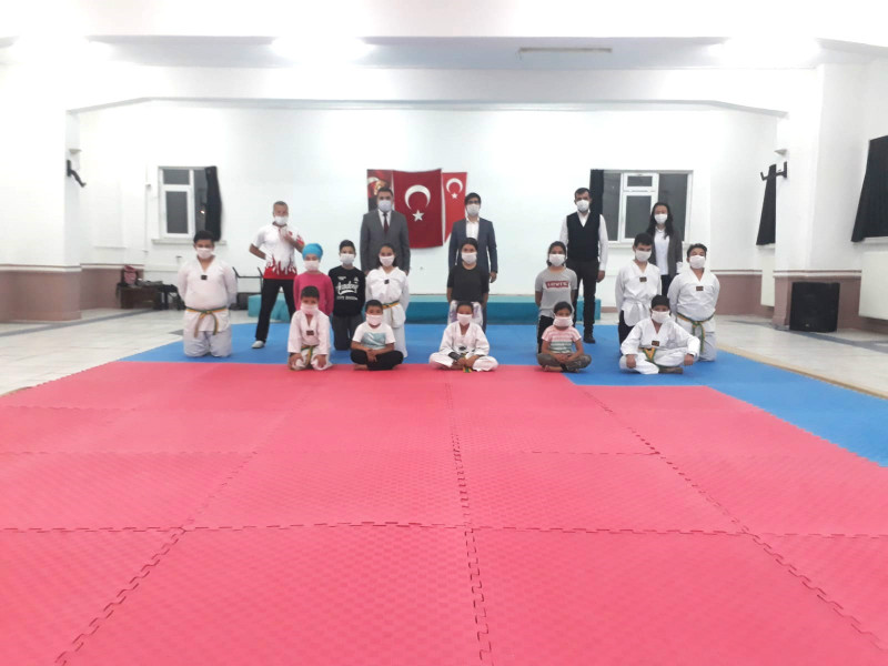 MİHALIÇÇIKTA TAEKWONDO TUTKUSU