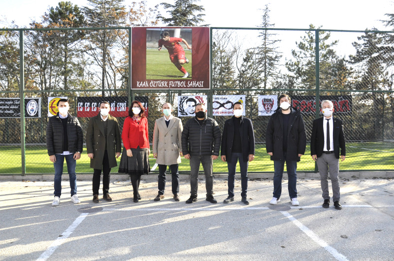 ESKİŞEHİRSPOR YÖNETİMİNDEN KAAN ÖZTÜRK SAHASI’NA ZİYARET