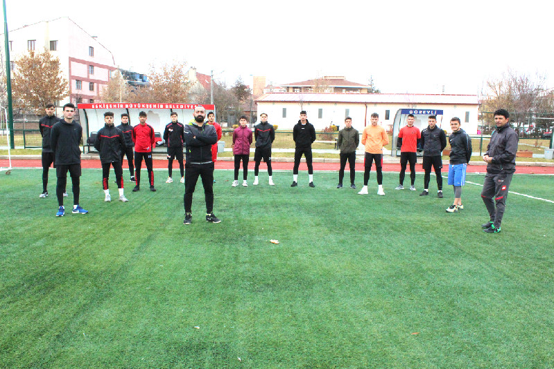 ES-ES U19 TAKIMI KUVVET ÇALIŞIYOR