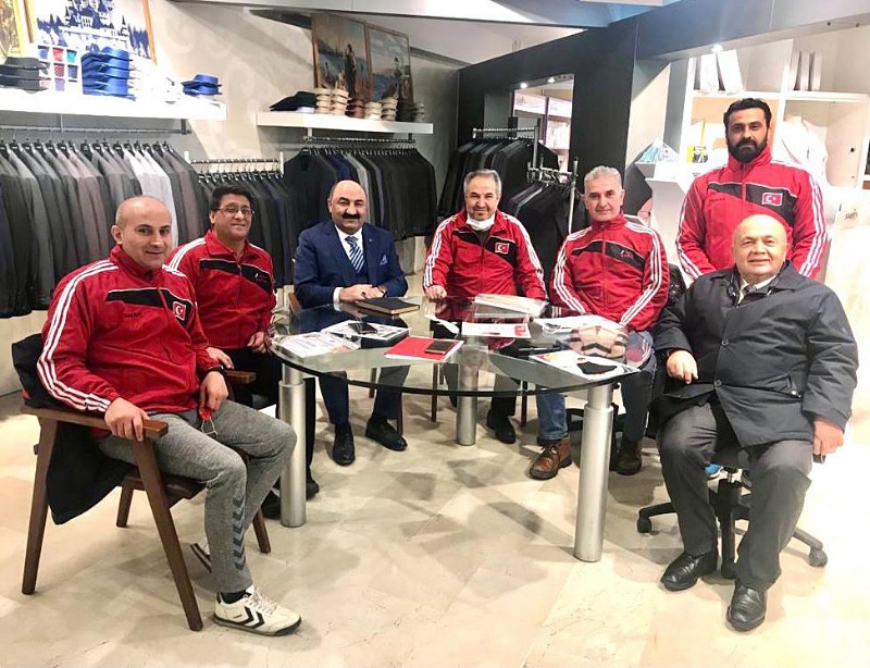 ANTRENÖRLERDEN ZİYARET