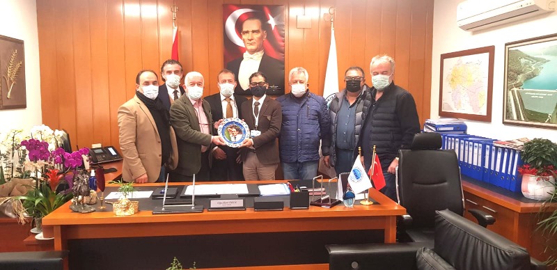 OĞUZHAN ÖZENİ ZİYARET ETTİLER