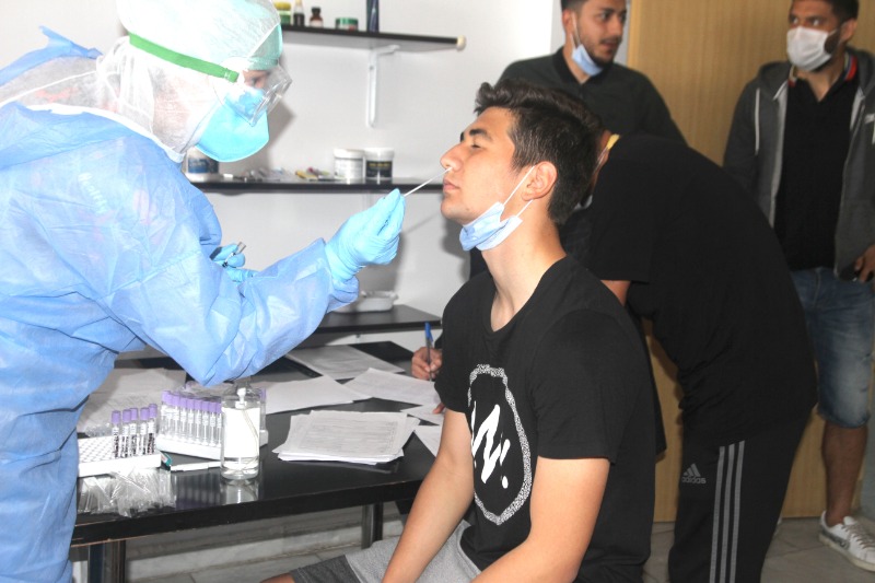 MAÇ ÖNCESİ COVİT TESTİ