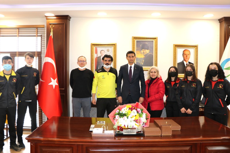 BAŞKAN KADİR BIYIKI ZİYARET ETTİLER