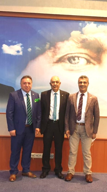 AHMET BİNGÖL BAŞKANLAR  TOPLANTISI İÇİN ANTALYADA