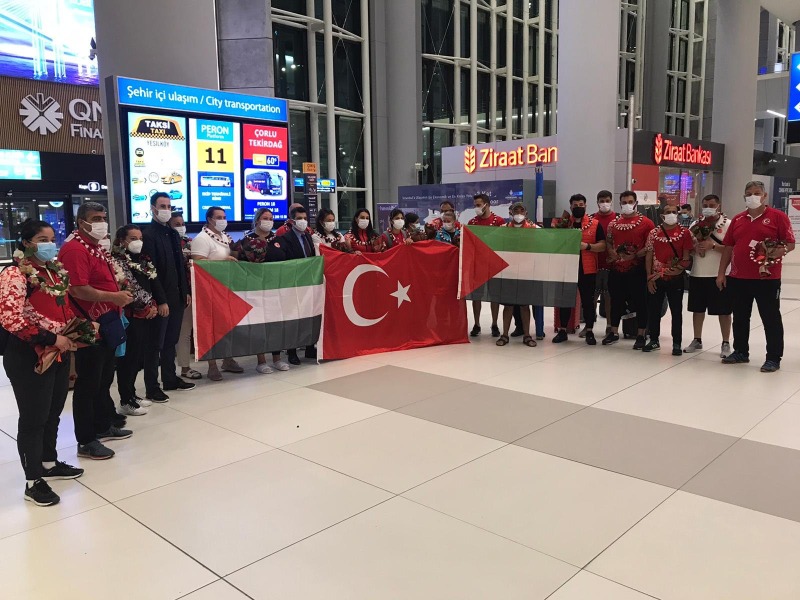 MİLLİ ATICILARDAN FİLİSTİNE DESTEK