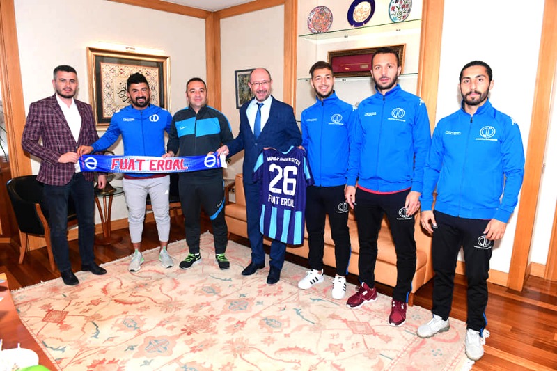 REKTÖR ERDALI MAÇA  DAVET ETTİLER