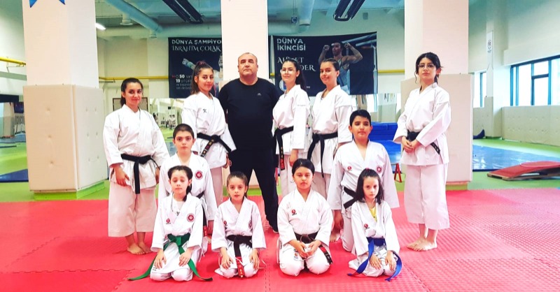 ELİT KARATECİLER ÇALIŞIYOR