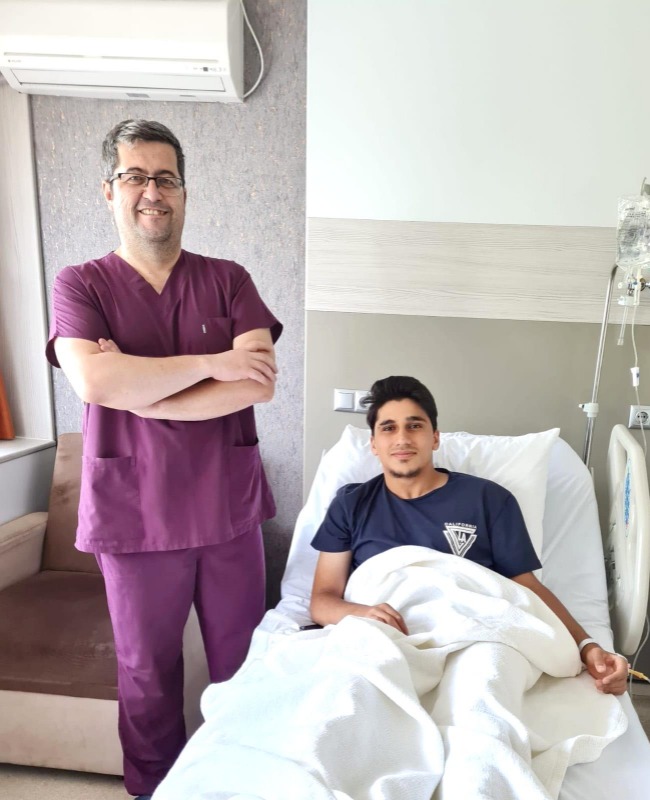 BEDİRHAN AKÇAY  AMELİYAT OLDU