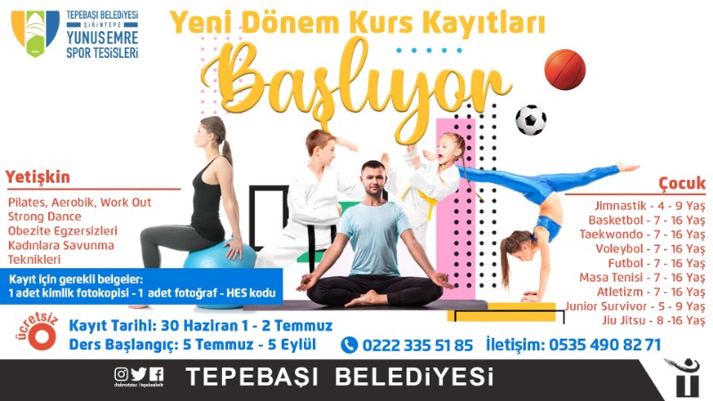 YUNUS EMRE’DE KAYITLAR BAŞLADI