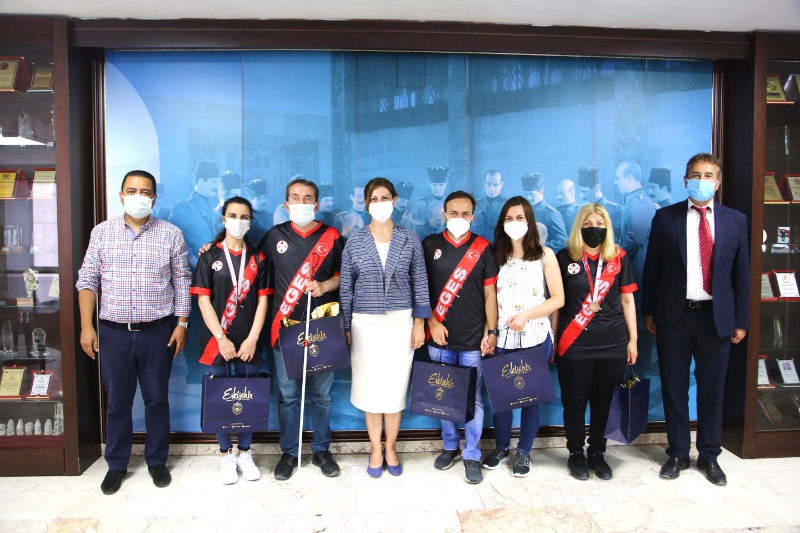 GÖRME ENGELLİLERDEN ZİYARET