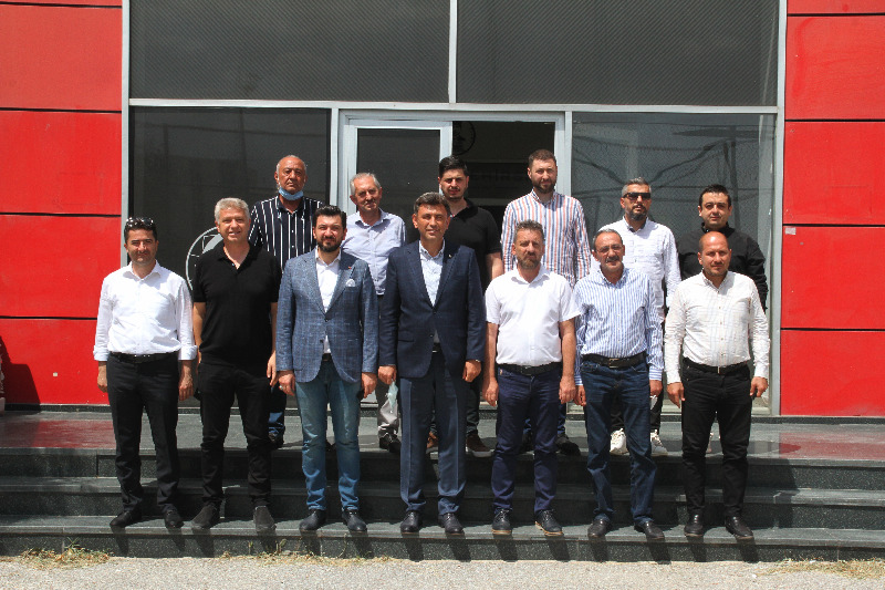 ZİYARETTE SORUNLARI ÖĞRENDİLER