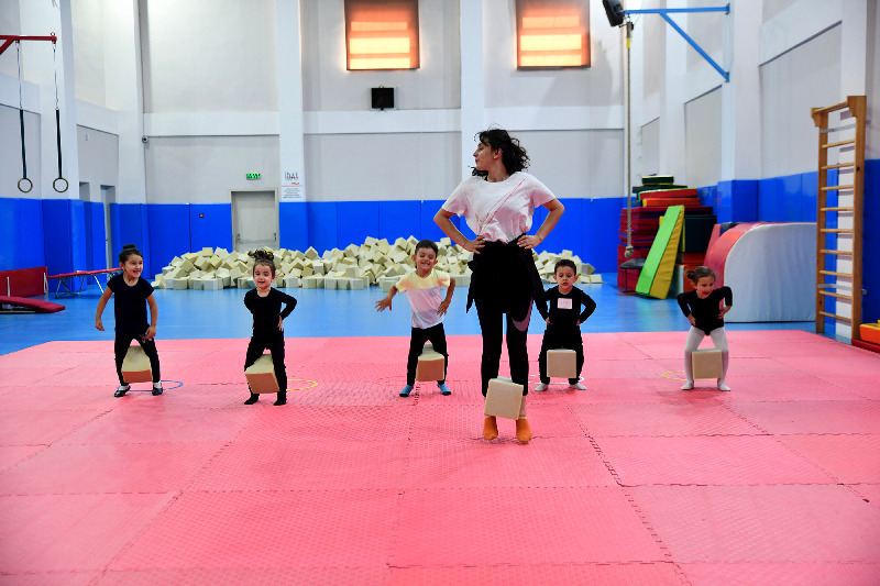 MİNİKLER BU SPORU SEVDİ