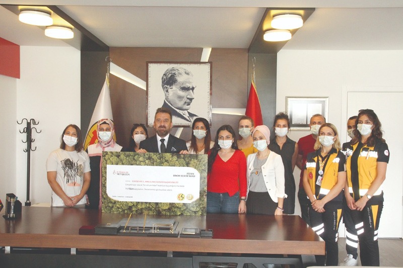 112DEN 1112 FİDAN DESTEĞİ