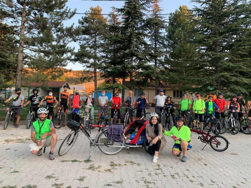 AMAÇ UĞRUNA PEDAL ÇEVİRDİLER