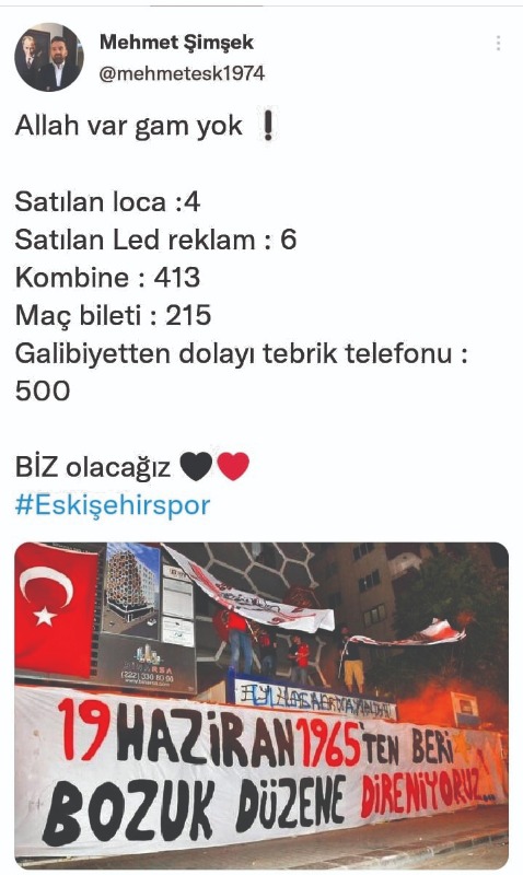 ŞİMŞEKDEN PAYLAŞIM