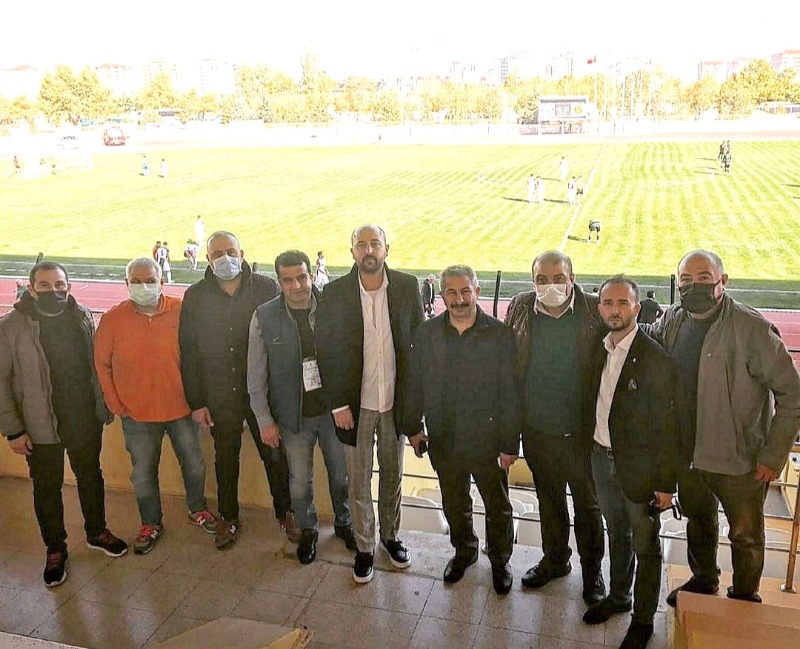 ENGİN DİNÇ VE YÖNETİCİLER DE MAÇTAYDI