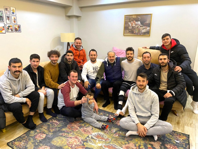 SİNAN ÖZMUSULU ZİYARET ETTİLER