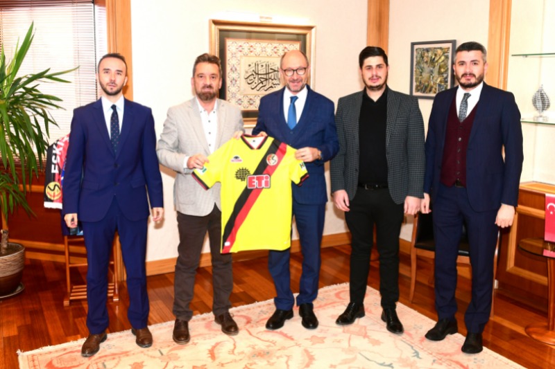 REKTÖR ERDALA ZİYARET