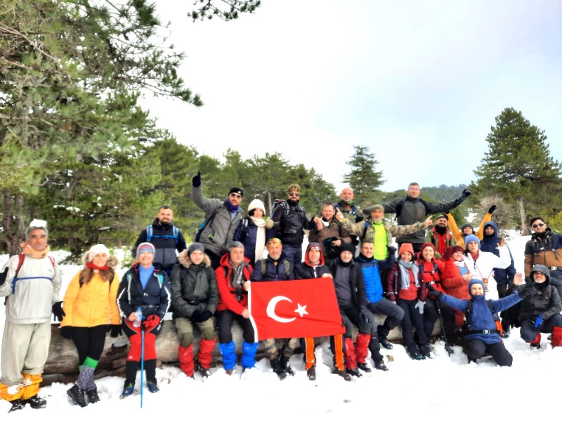 DOĞA TUTKUNLARI TÜRKMEN DAĞINA ÇIKTILAR