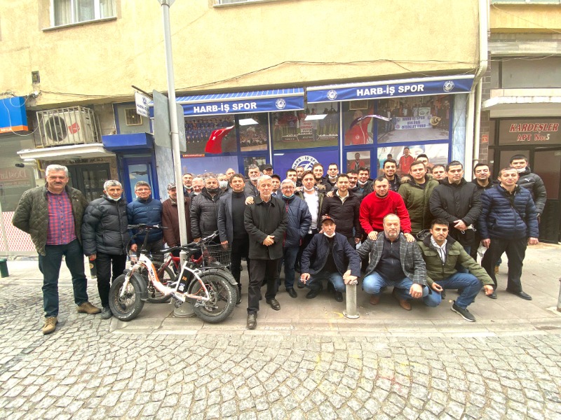 HARB-İŞSPORDA YENİ BAŞKAN  AYHAN ÜNLÜCE