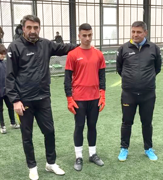 YUNUS ÇAL KALECİ AKADEMİSİNDE GURUR