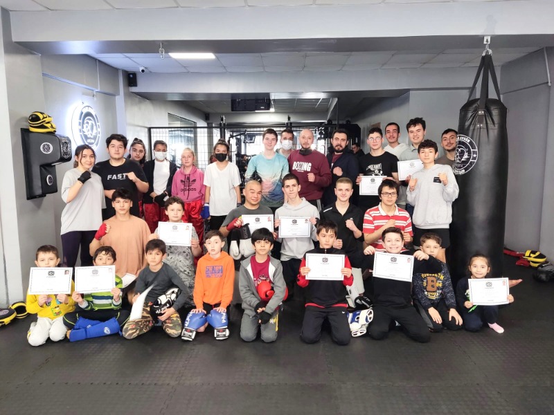 AY SPOR KULÜBÜNDE KUŞAK  SINAVI HEYECANI YAŞANDI