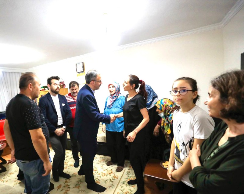 BAKAN KASAOĞLUNDAN ANLAMLI ZİYART