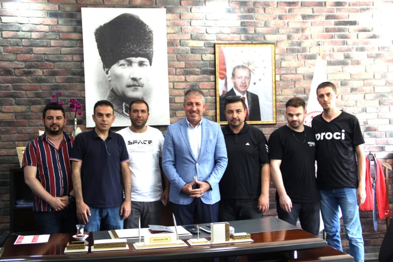 SPOR BASININDAN ERE ZİYARET