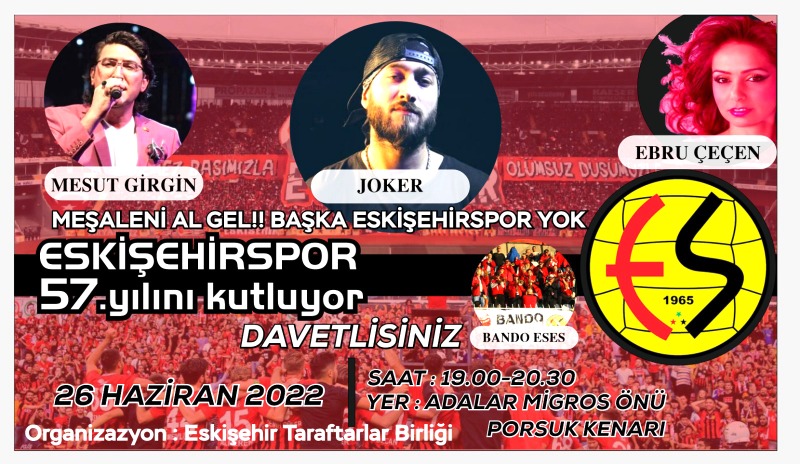 57. YIL COŞKULU KUTLANACAK
