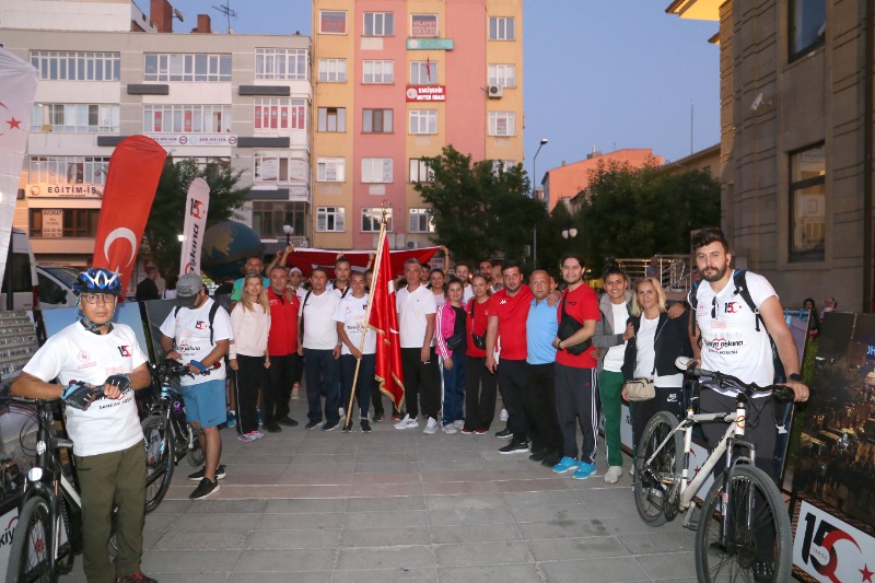 SANCAK KOŞUSU YAPILDI