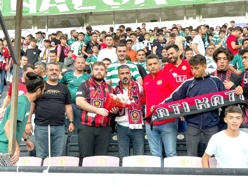 KONYASPORDAN ESKİŞEHİRE TEŞEKKÜR