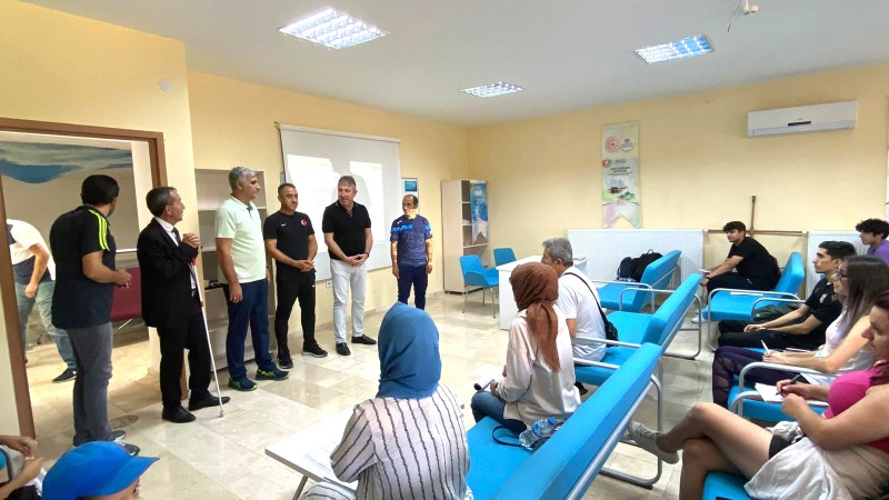ERDEN KURSA ZİYARET