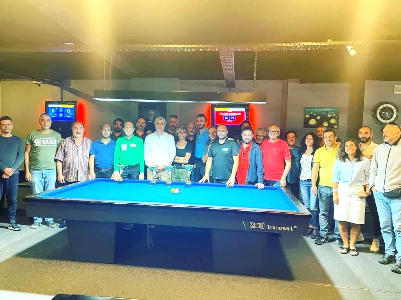 BİLARDODA ÖDÜLLER VERİLDİ