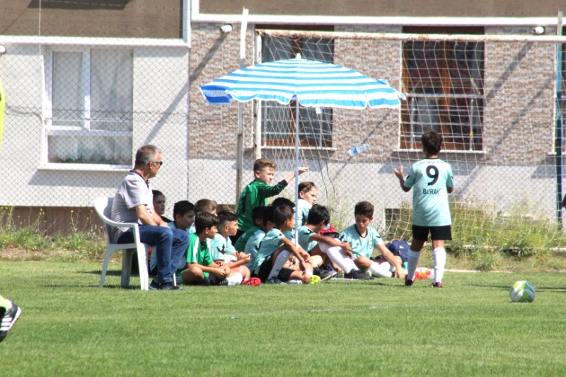 U-12LERİN SICAK İLE  İMTİHANI SÜRÜYOR